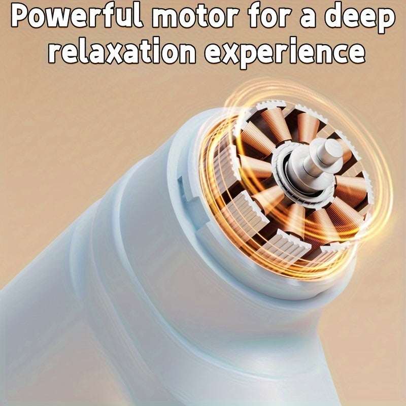 Ultra-Wide Relief 2026 Edition: 5-in-1 Professional Deep Tissue Massage Gun with 6 Adjustable Speeds & Interchangeable Heads