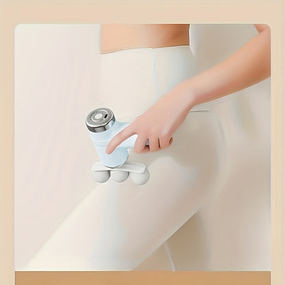 Ultra-Wide Relief 2026 Edition: 5-in-1 Professional Deep Tissue Massage Gun with 6 Adjustable Speeds & Interchangeable Heads