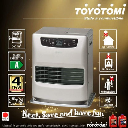 Zibro LC 32 Laser Fuel Stove 3.2 kW Heats 21 - 55 m2