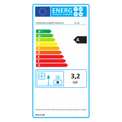 Zibro LC 32 Laser Fuel Stove 3.2 kW Heats 21 - 55 m2