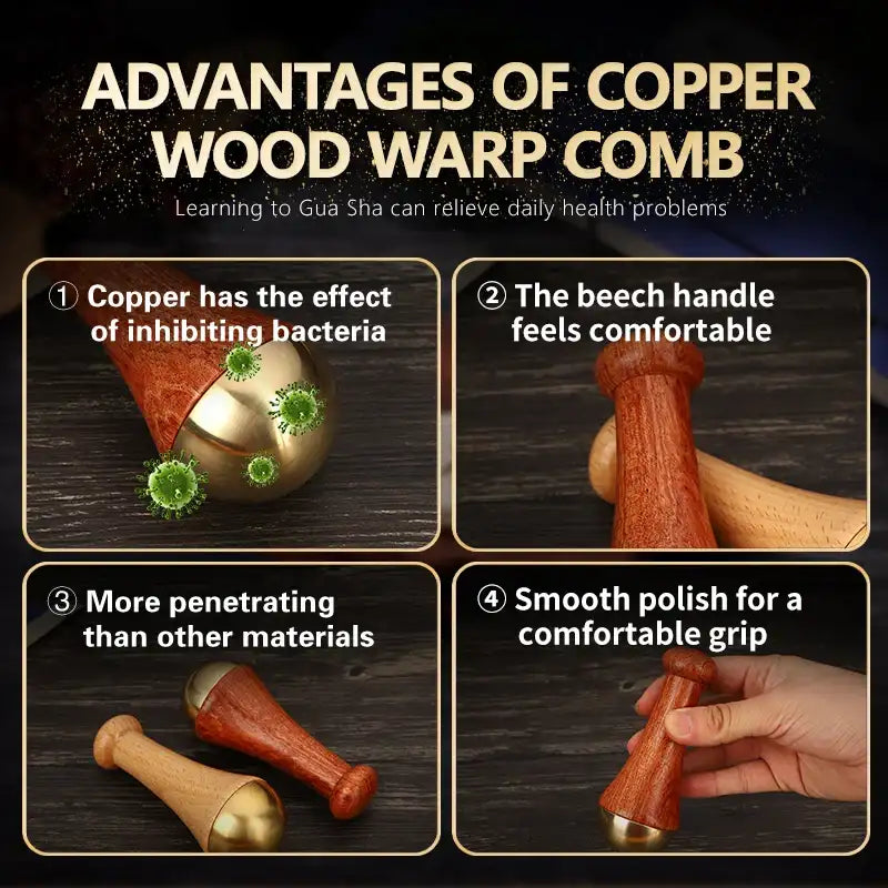 Kansa Wand Facial & Body Guasha Tool