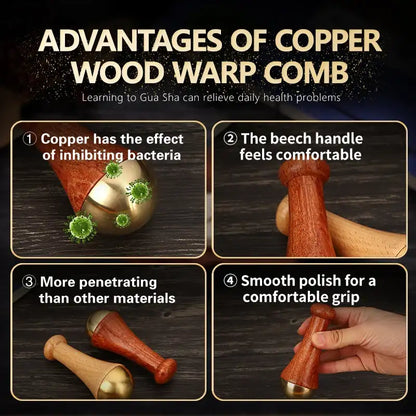 Kansa Wand Facial & Body Guasha Tool