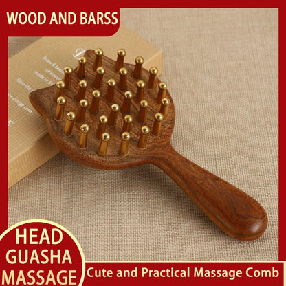 Guasha Face Facial Massager Tool Kansa Wand