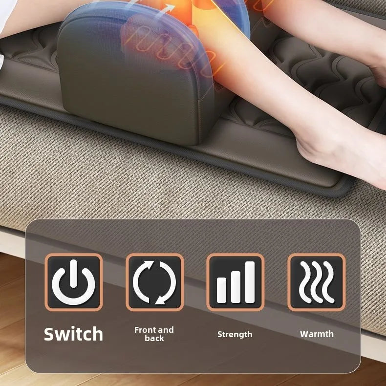 Multifunctional Lumbar Traction Massage Mattress Cushion Full Body Electric Shoulder Neck Waist Back Vibrations Removable Gift