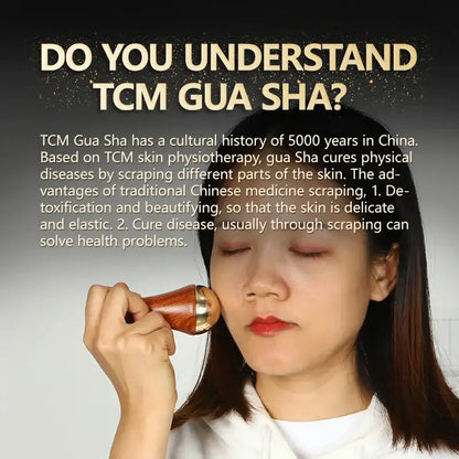 Kansa Wand Facial & Body Guasha Tool