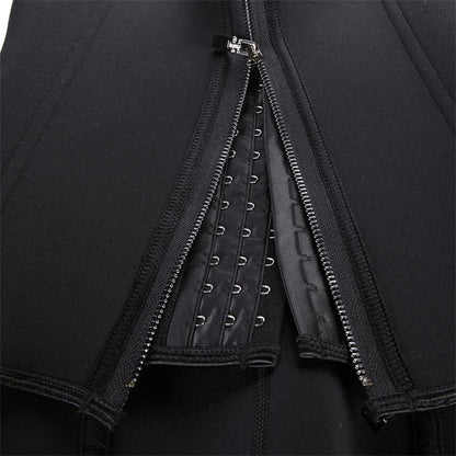 Waist Trainer Tank For Women Zipper Shaper Tummy Control Sleeveless Top Women's Activewear Body Shaping Underwear