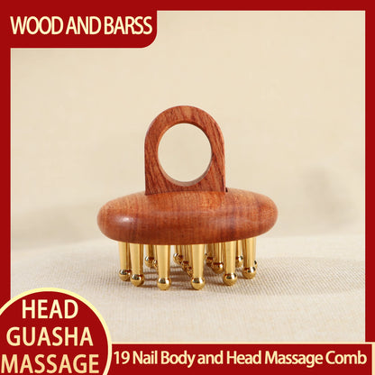 Guasha Face Facial Massager Tool Kansa Wand