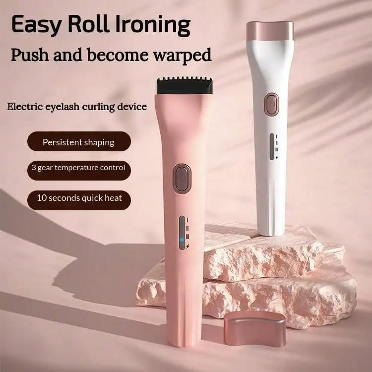Electric Heated Eyelash Curler Rechargeable Handheld