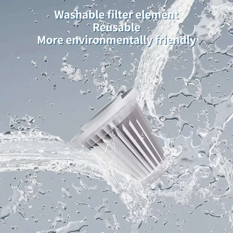 High-Power Portable Handheld Car Vacuum Cleaner – Cordless Brushless Motor, 290,000PA Strong Suction &amp; Air Duster for Home &amp; Auto