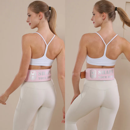 WorthWhile Gym Fitness Buckle Weightlifting Belt Waist Belts for Squats Dumbbell Training Bodybuilding Lumbar Brace Protector