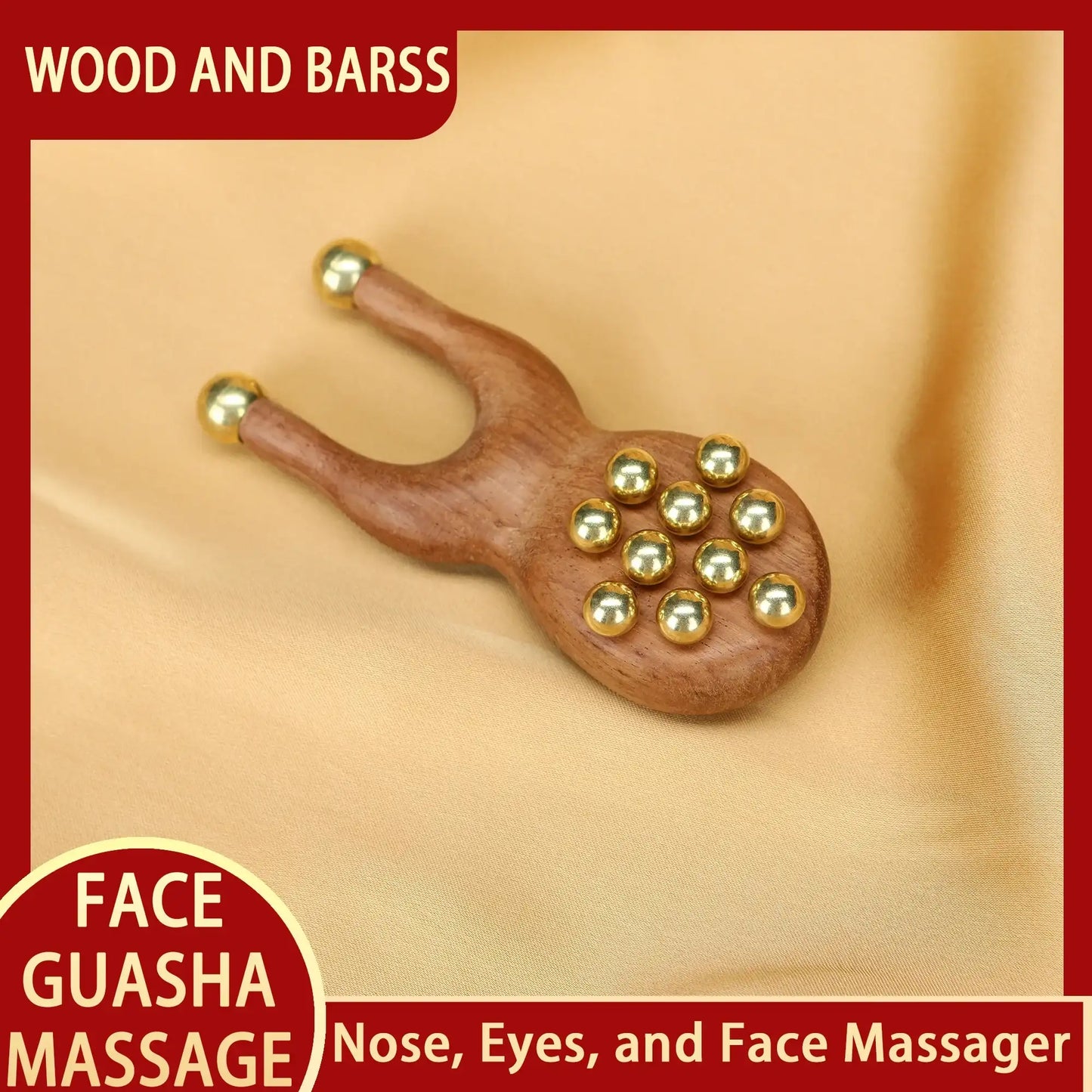 Kansa Wand Facial & Body Guasha Tool