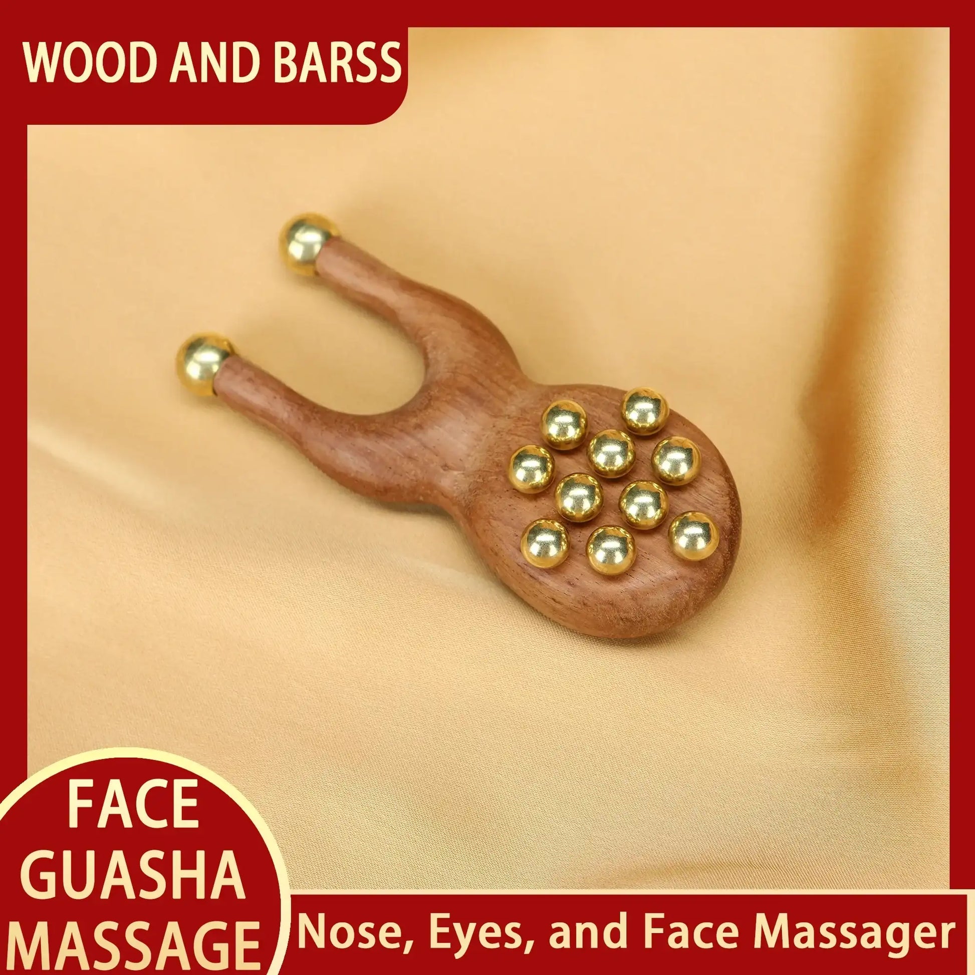 Kansa Wand Facial & Body Guasha Tool