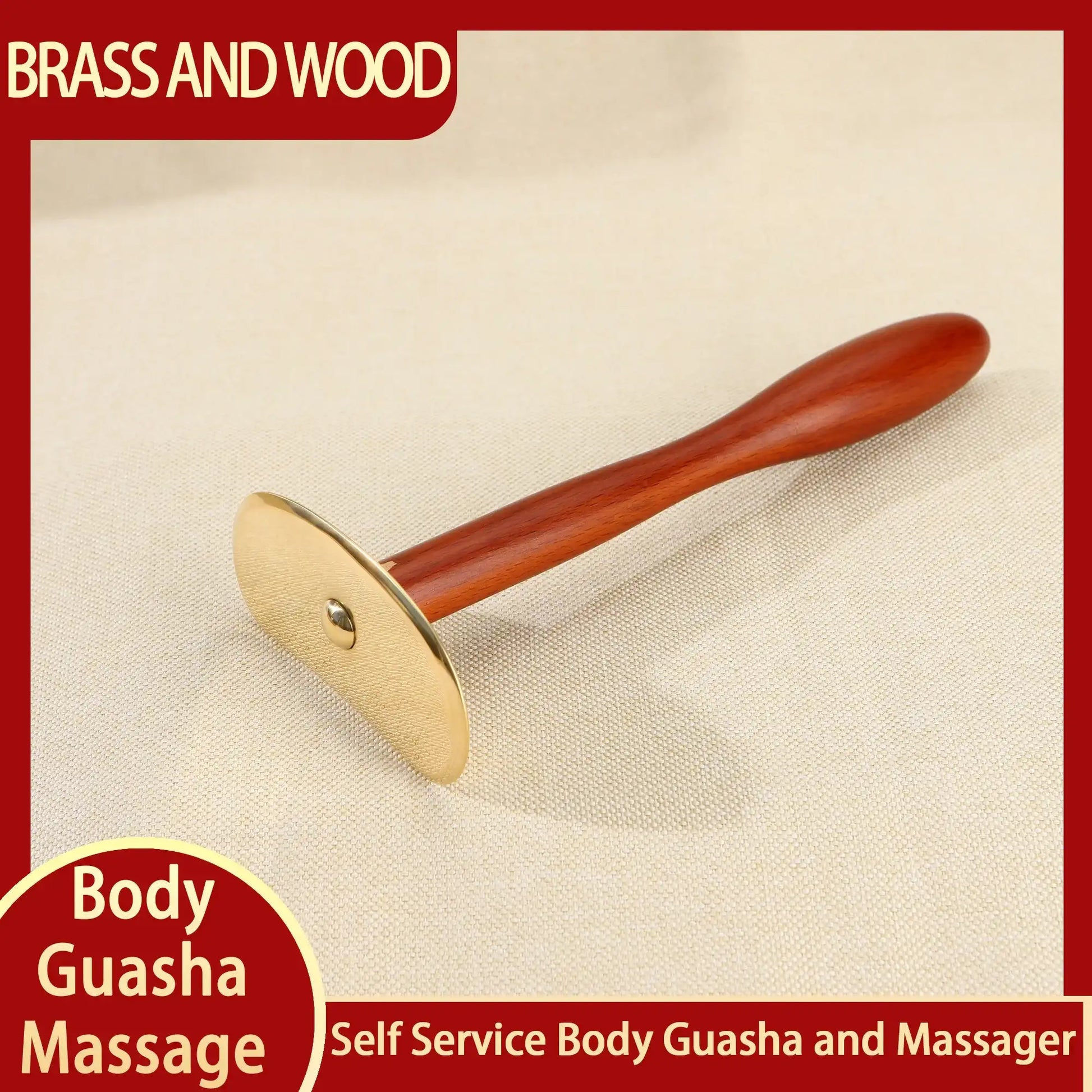 Kansa Wand Facial & Body Guasha Tool