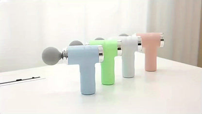 Ultra-Wide Relief 2026 Edition: 5-in-1 Professional Deep Tissue Massage Gun with 6 Adjustable Speeds & Interchangeable Heads